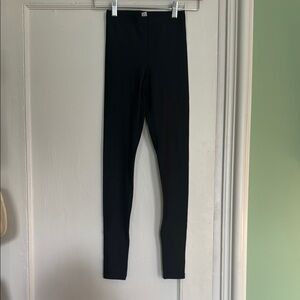 NWOT Black American Apparel Shiny Leggings